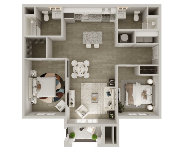 Unit 9306 6103 floor plan